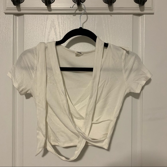 Garage Wrap-around white top - S - Picture 2 of 6